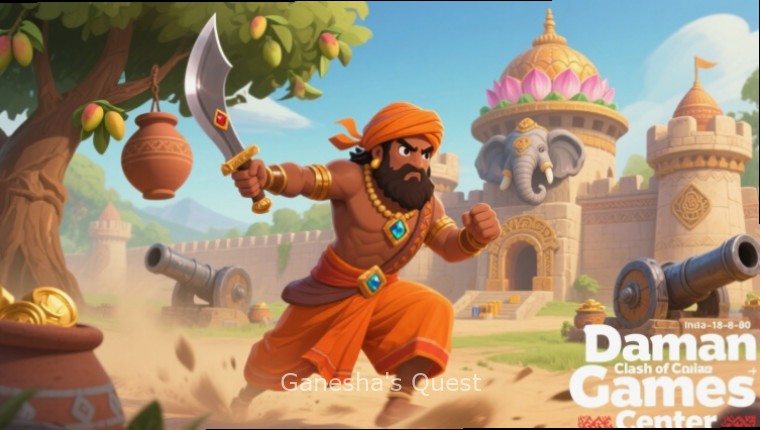 Goddess Parvati character in Ganesha's Quest